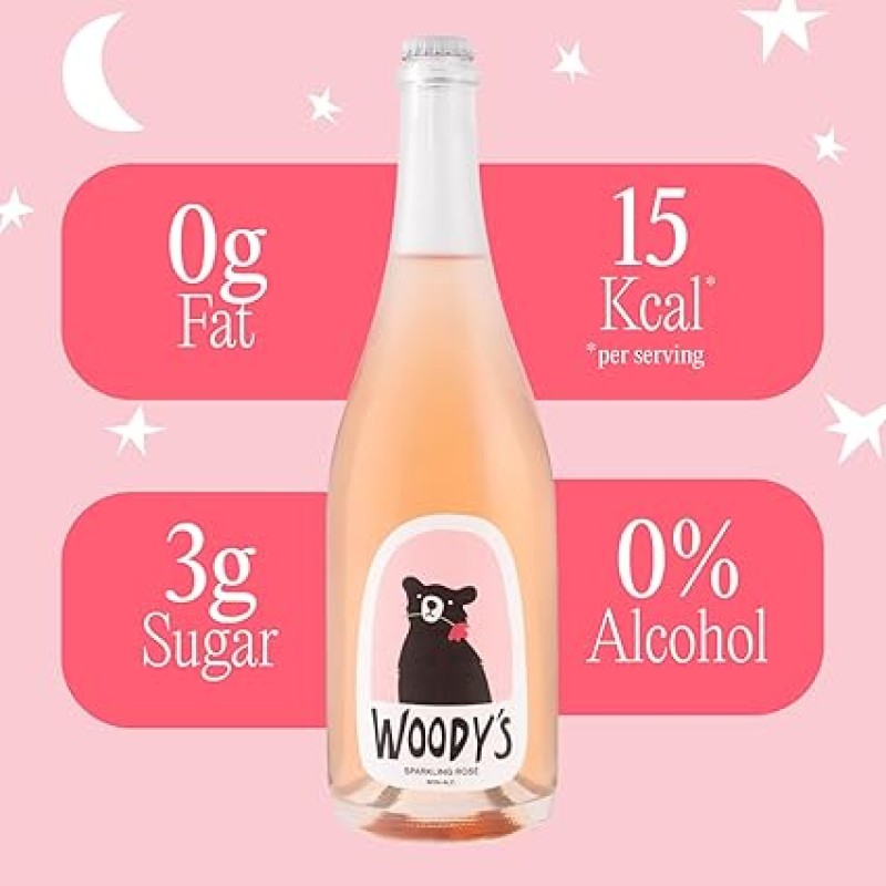 Woody's N/A Sparkling Rose