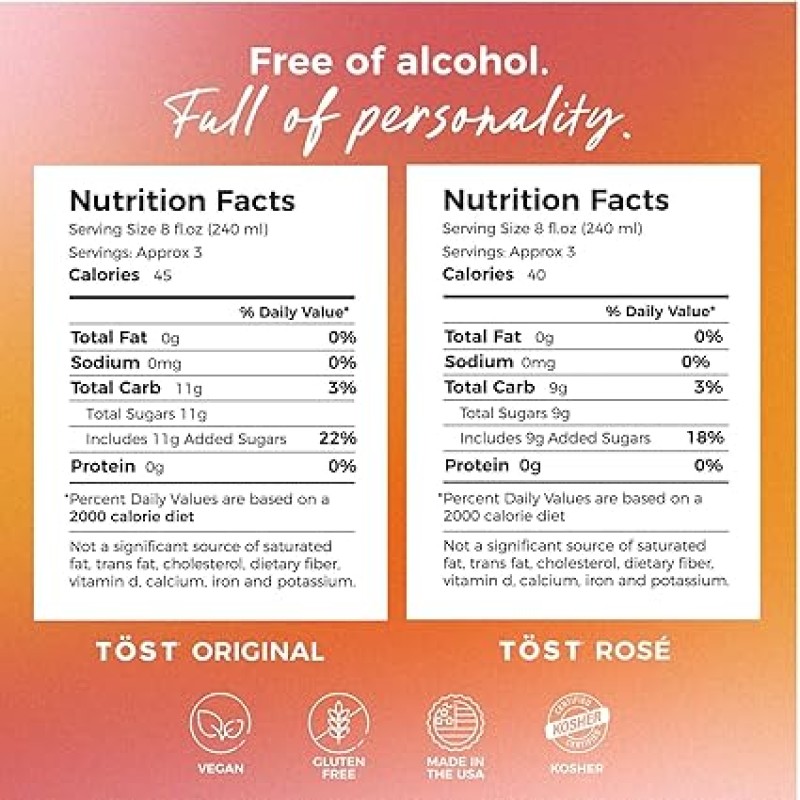 TÖST Sparkling White Tea Rose