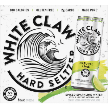 White Claw Hard Seltzer Natural Lime