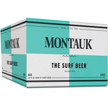 Montauk The Surf Beer 6 Cans Pk