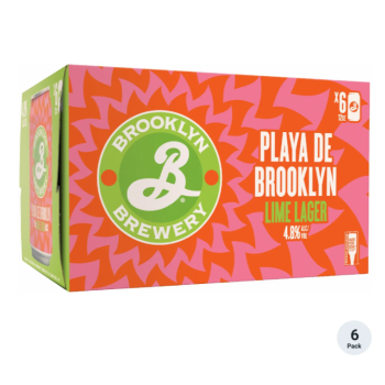 Brooklyn Playa De Brooklyn Lime Lager 6 Cans Pk