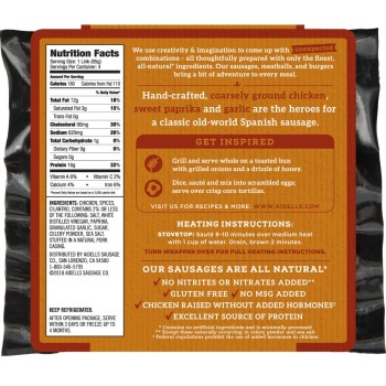 Aidells Chicken Sausage Chorizo