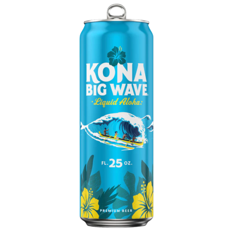 Kona Big Wave Golden Ale 25oz Can