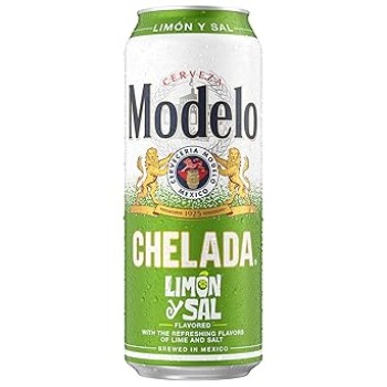 Modelo Chelada Limón y Sal 24oz Can