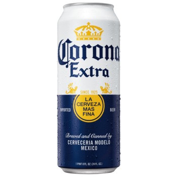 Corona Extra Mexican Lager Beer 24oz Can