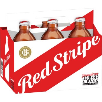 Red Stripe Lager 6 Bottles Pk