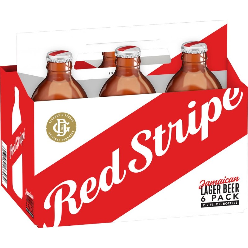 Red Stripe Lager 6 Bottles Pk
