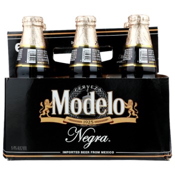 Modelo Negra Dark Lager Beer 12oz 6-Pack Bottles