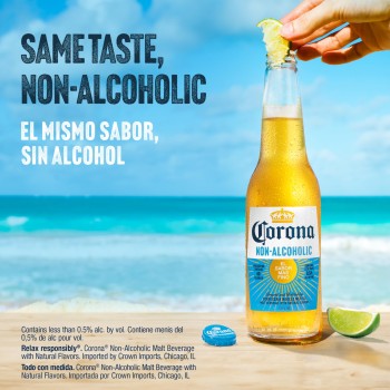 Corona Non-Alcoholic Beer 6-Pack Bottles