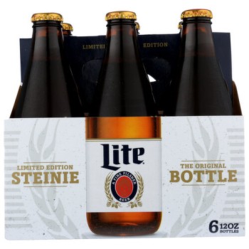 Miller High Life American Lager 6-Pack Bottles