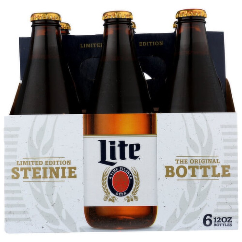 Miller High Life American Lager 6-Pack Bottles
