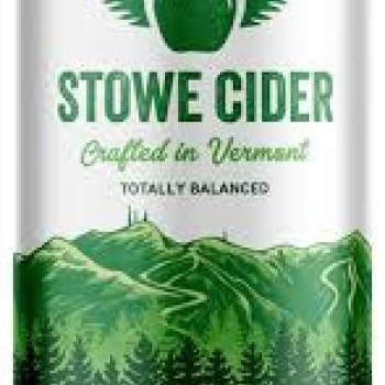 Stowe Cider Tips Up Hard Cider