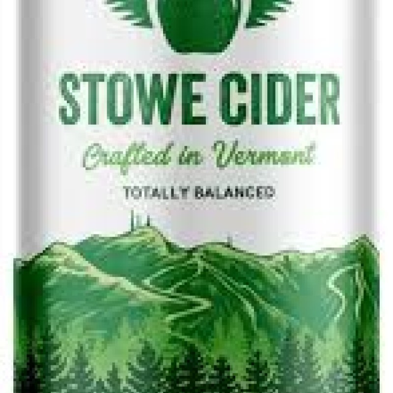 Stowe Cider Tips Up Hard Cider
