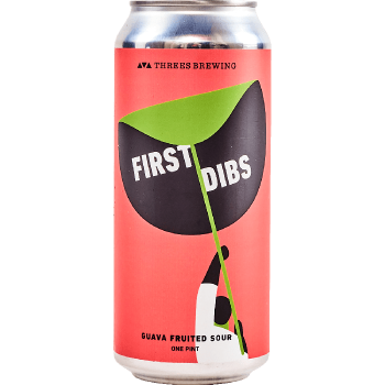 Three Brewing First Dibs Guava Fruited Sour