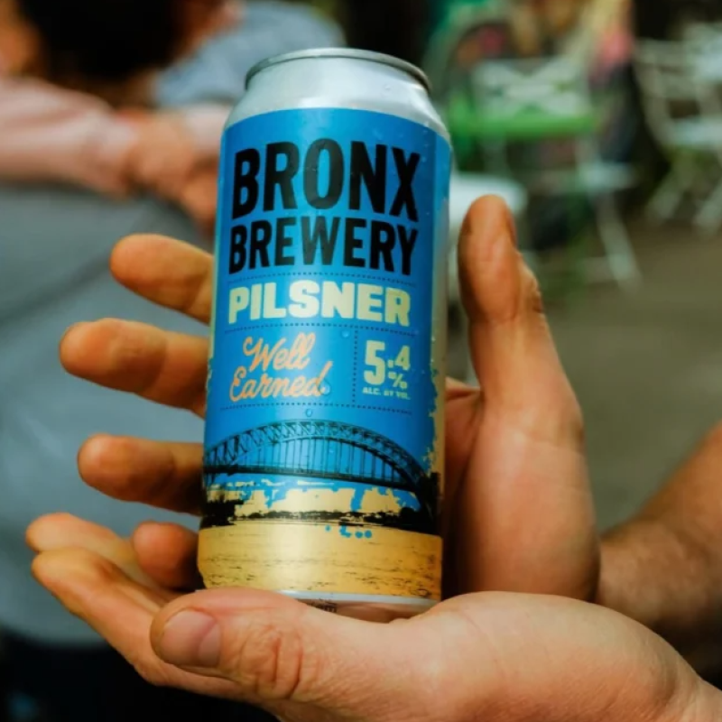 Bronx Brewery Well Earned Pilsner