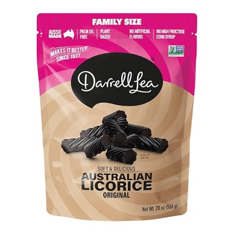 Darrell Lea Australian Licorice Black