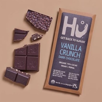 Hu Vanilla Crunch Dark Chocolate Bar