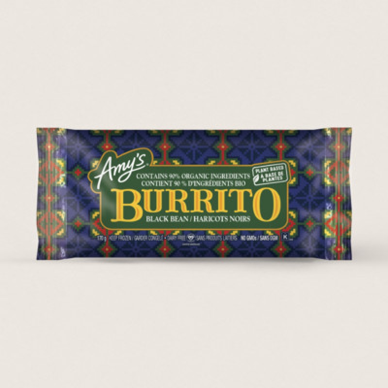 Amy's Black Bean Burrito