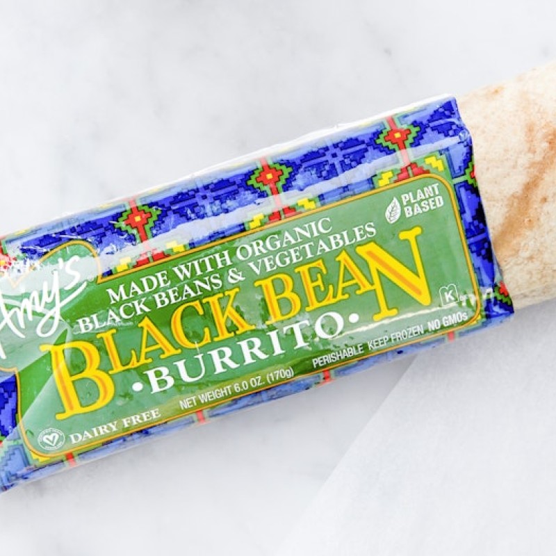 Amy's Black Bean Burrito
