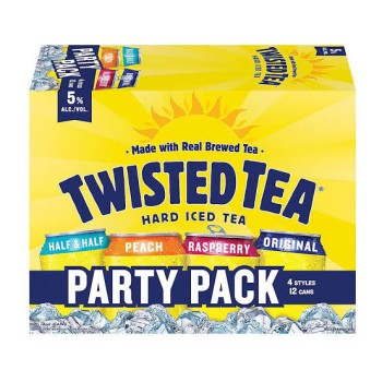 Twisted Tea Variety Party Pack Hard Iced Tea