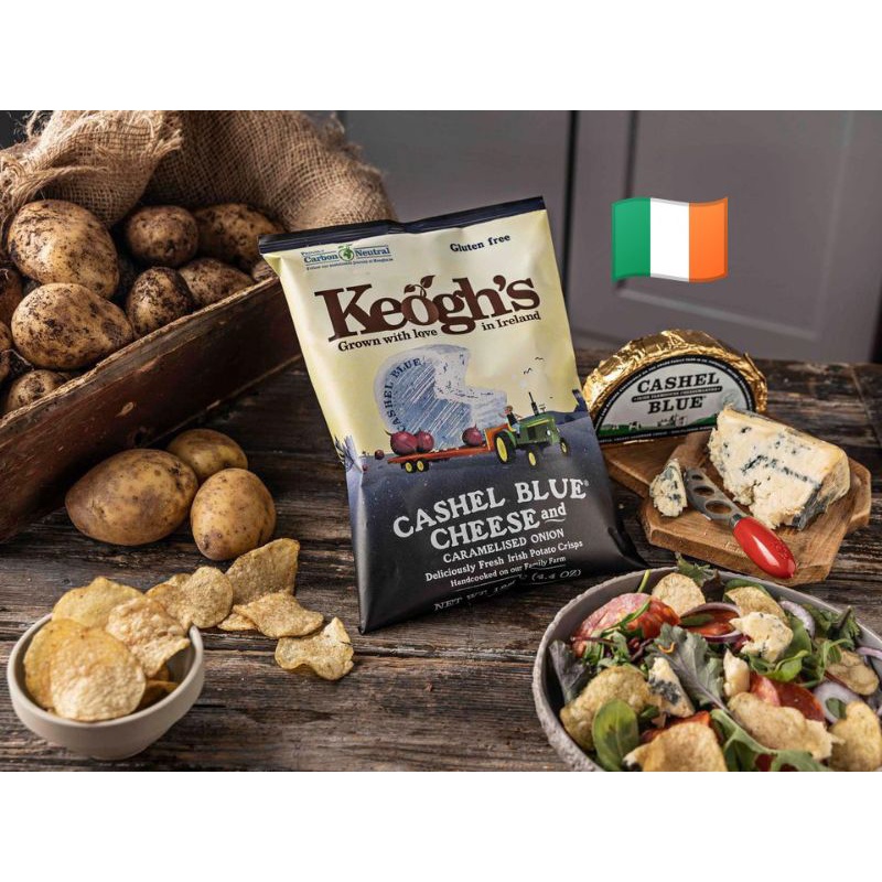 Keogh’s Real Irish Blue Cheese Potato Crisps