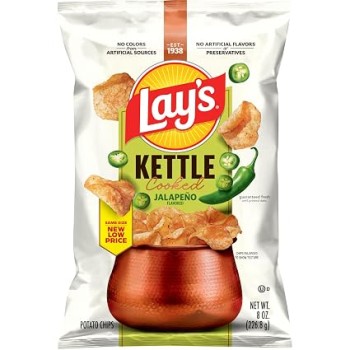 Lay’s Kettle Cooked Jalapeño Potato Chips