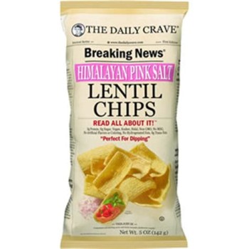 The Daily Crave Himalayan Pink Salt Lentil Chips