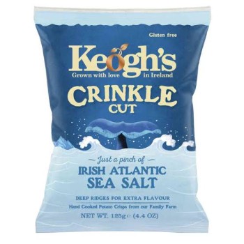 Crinkle Cut Potato Chips with Atlantic Sea Salt