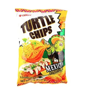 Orion Turtle Chips Mexican Street Corn Flavor