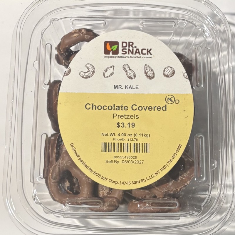 Mr. Kale Chocolate Covered Pretzels