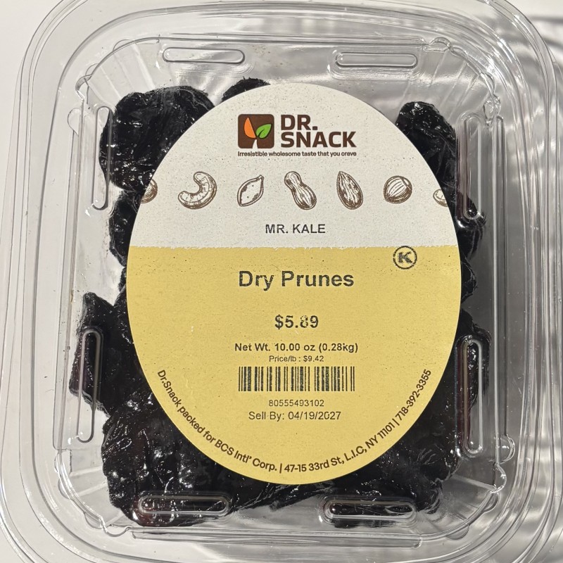 Mr. Kale Dried Prunes