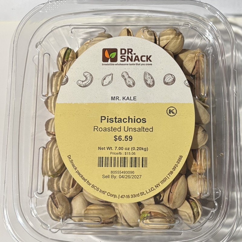 Mr. Kale Pistachios Roasted Unsalted