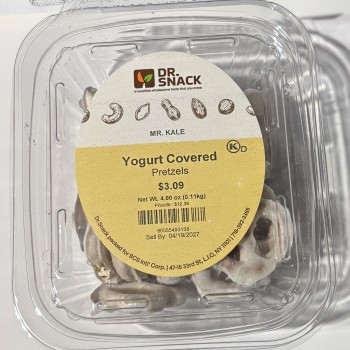 Mr. Kale Yogurt Covered Pretzels