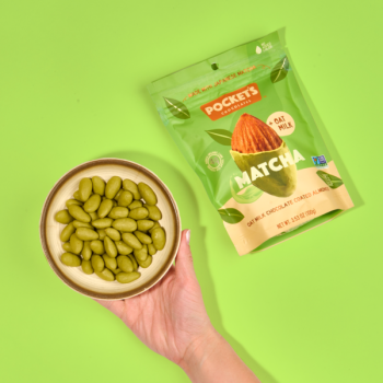 Pocket Matcha Oat Milk Chocolate Almonds 3.53 oz