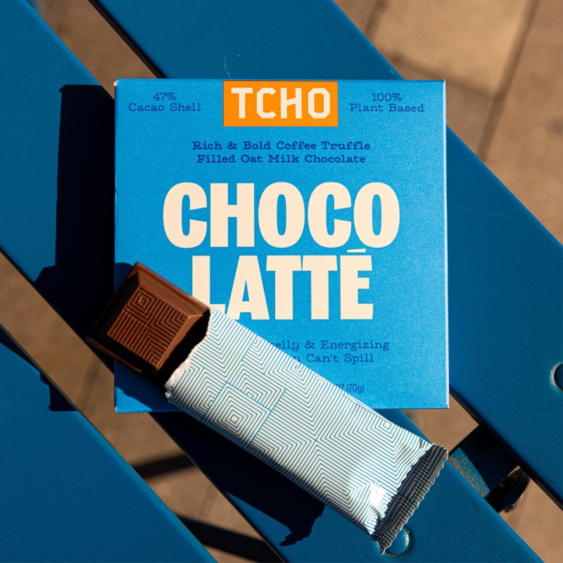 TCHO Choco Latte Oat Milk Chocolate Bar