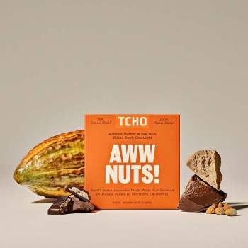 TCHO Aww Nuts Chocolate Bar
