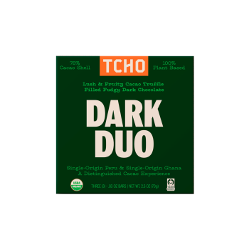 Tcho PB Dark CHocolate Dark Duo