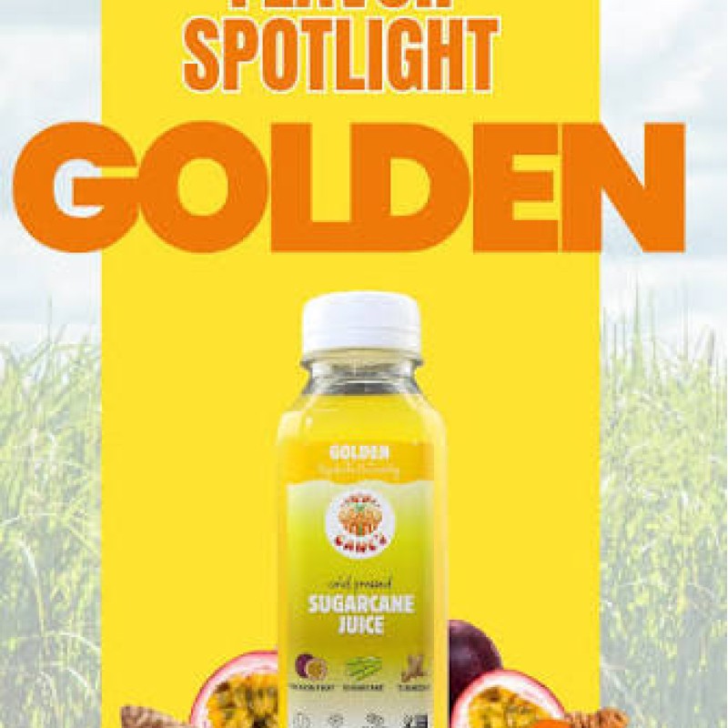 Cane'd Sugarcane Juice Golden