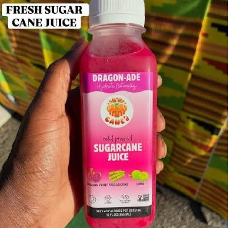 Cane'd Sugarcane Juice Dragon-Ade