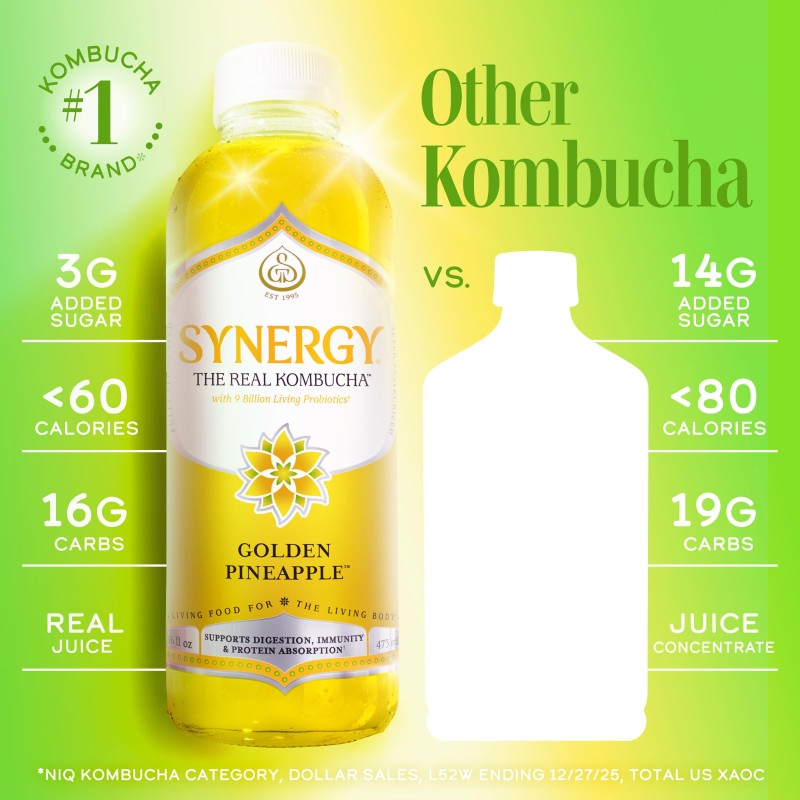 Gt's Kombucha Golden Pineapple