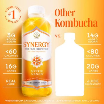 Gt's Kombucha Mystic Mango