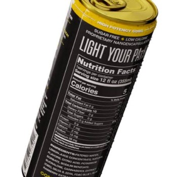 Torch THC Seltzer High Potency Pineapple Twist