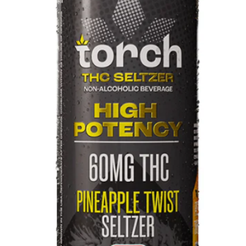 Torch THC Seltzer High Potency Pineapple Twist