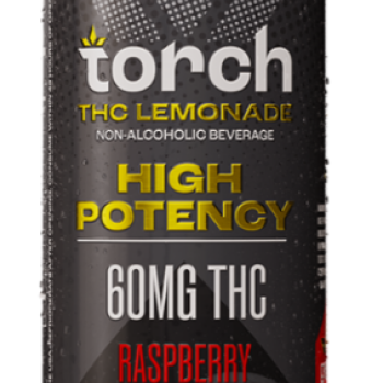 Torch THC Lemonade High Potency Raspberry Lemonade