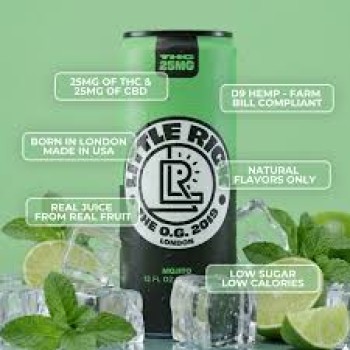 Little Rick Sparkling Hemp Drink Mojito
