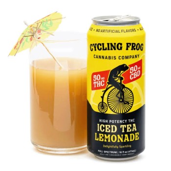 Cycling Frog Sparkling THC Iced Tea Lemonade