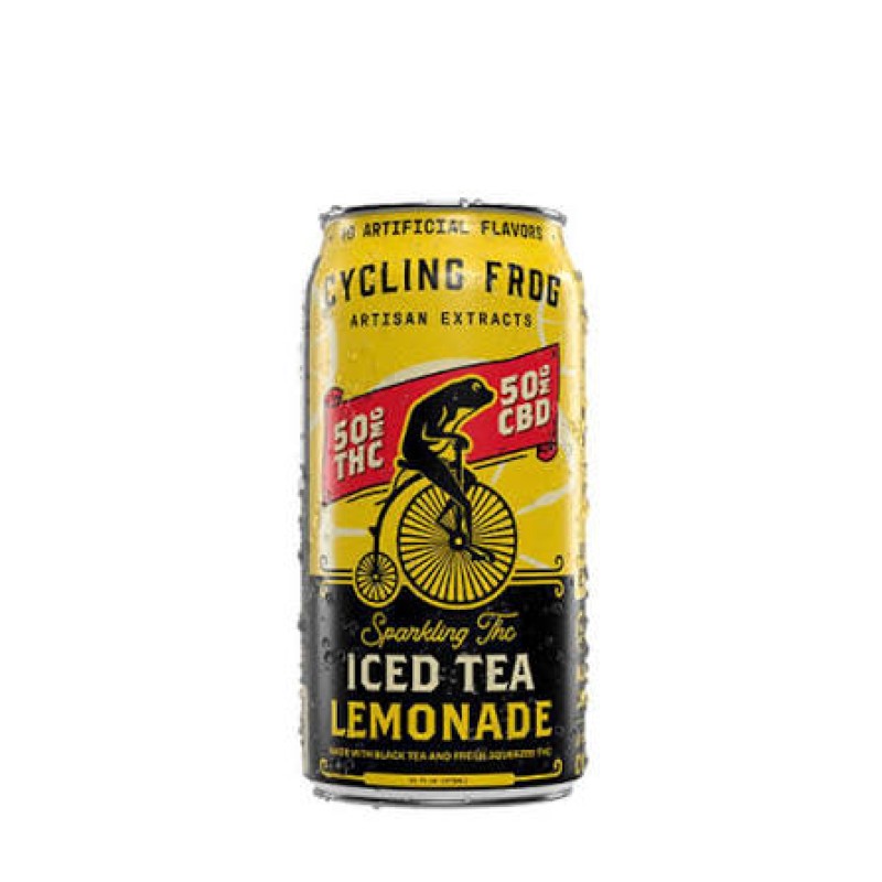 Cycling Frog Sparkling THC Iced Tea Lemonade