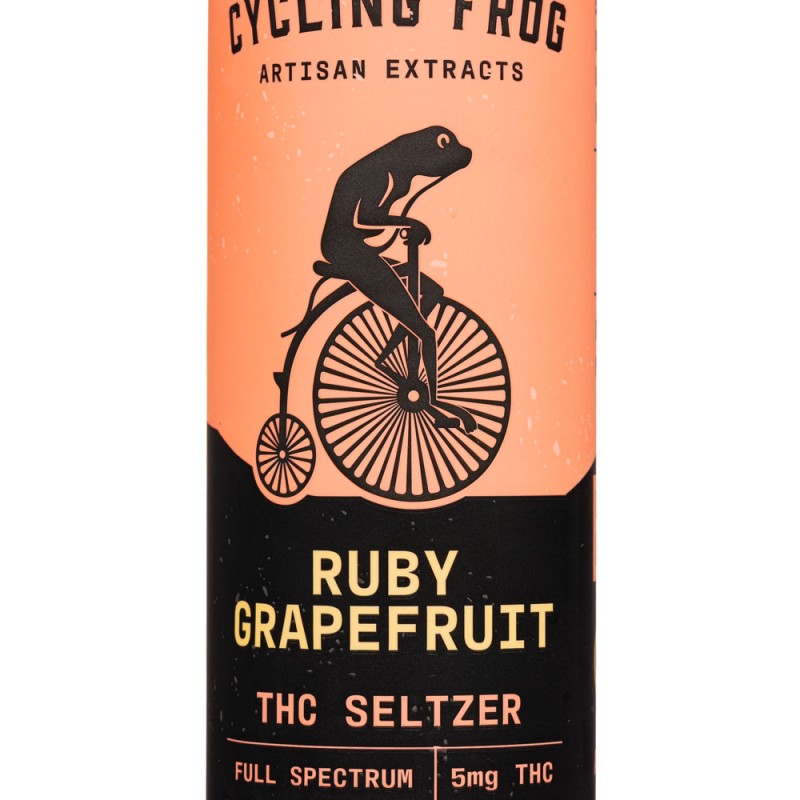 Cycling Frog Ruby Grapefruit THC Seltzer