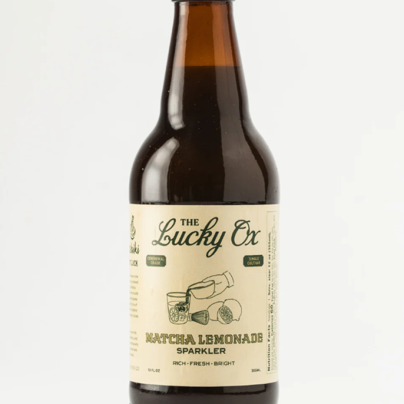 The Lucky Ox Sparkler Matcha Lemonade