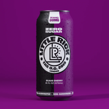 Little Rick Sparkling Hemp Drink Blue Cherry